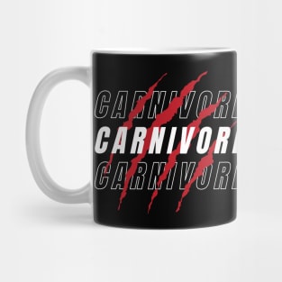 Carnivore Claw Marks - Bold Carnivore Diet Mug